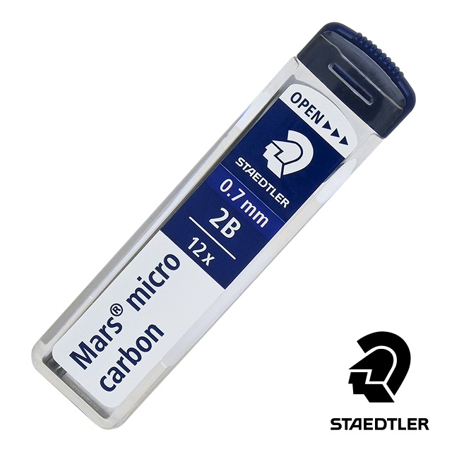 STAEDTLER（ステッドラー） マルス マイクロカーボン芯 0.7mm ブラック 12本入り 250_07