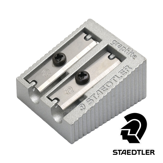 STAEDTLER（ステッドラー） 鉛筆削り 510 20 シャープナー（2穴） 51020