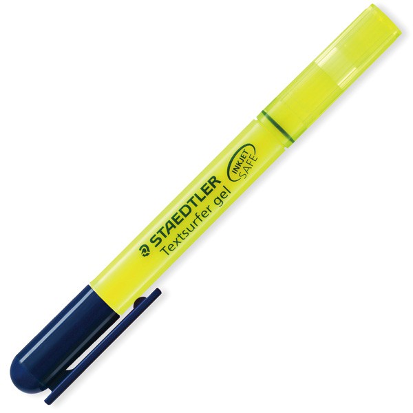 STAEDTLER（ステッドラー） 蛍光ペン テキストサーファーゲル シュリンクタイプ 264-1 イエロー