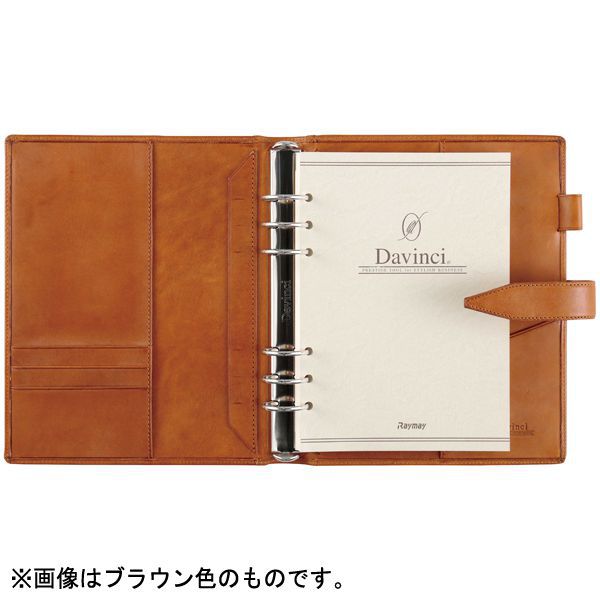 Davinci（ダ・ヴィンチ） システム手帳 ダヴィンチグランデ ロロマクラシック A5サイズ リング30mm DSA3013C ブラウン