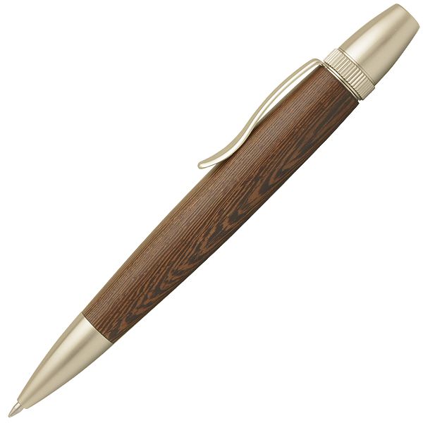 Pent〈ペント〉 by 杢杢工房 ボールペン パトリオットスリム L-LUX001 鉄刀木（タガヤサン）