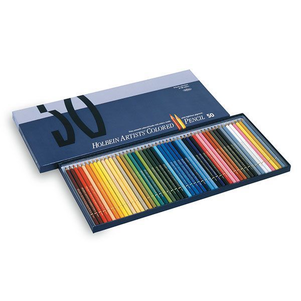 HOLBEIN（ホルベイン画材） 色鉛筆 アーチスト色鉛筆セット OP935 50色セット（紙函）