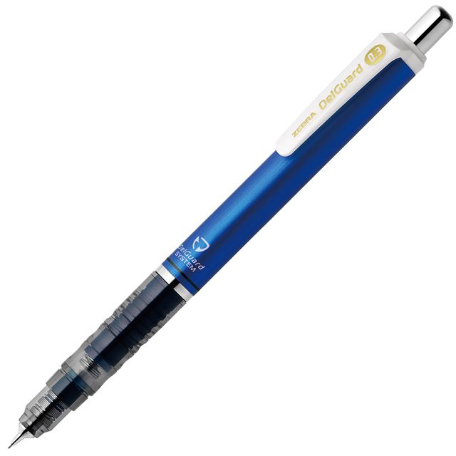 ZEBRA（ゼブラ） ペンシル 0.3mm デルガード P-MAS85-N2-BL ブルー