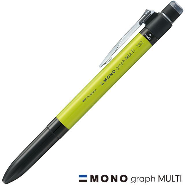 TOMBOW（トンボ鉛筆） 複合筆記具 MONO graph MULTI（モノグラフマルチ） SB-TMGE51 ライム