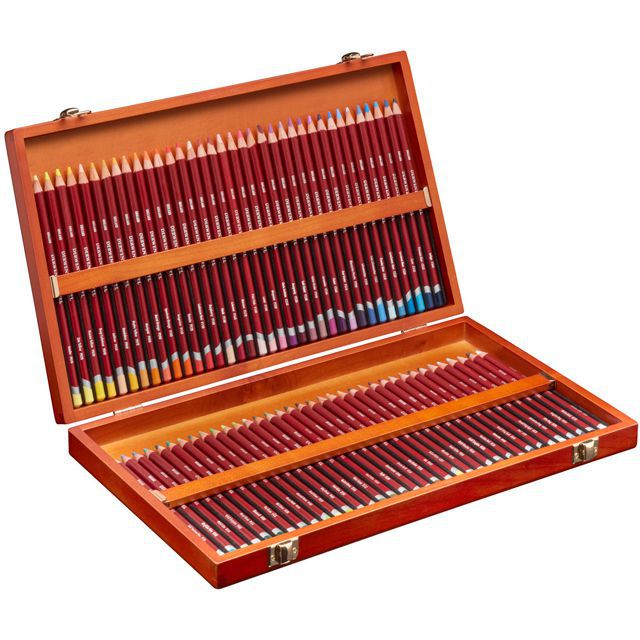 DERWENT（ダーウェント） 色鉛筆 パステルペンシル 2300343 72色セット ウッドボックス