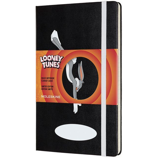 MOLESKINE（モレスキン） ノートブック 限定版 ルーニー・テューンズ LELTQP060BB 5181135 ラージサイズ バッグス・バニー 横罫