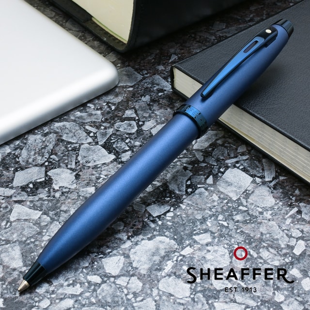 SHEAFFER（シェーファー）ボールペン Sheaffer100シリーズ サテンブルー E2937151