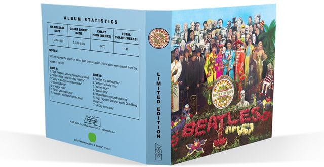 アクメ ローラーボール＆カードケース 限定品　ザ・ビートルズ　コレクション PBEA08/SET　SGT PEPPER'S LONELY HEARTS CLUB BAND　サージェント・ペパーズ・ロンリー・ハーツ・クラブ・バンド