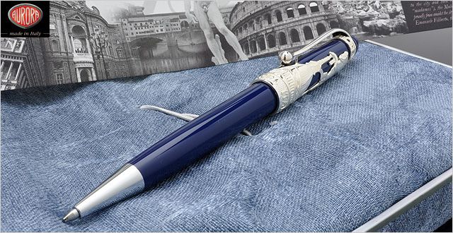 アウロラ ボールペン 特別生産品 トリノ150 88ブルー