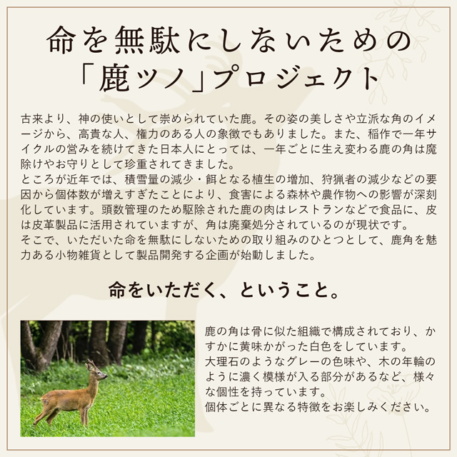 鹿の角 職人手作り ボールペン。ギフトにもおすすめの縁起物。 | ペン