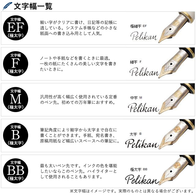 Pelikan ペリカン 万年筆 スーベレーンM1000対応 ペン先 | ペン