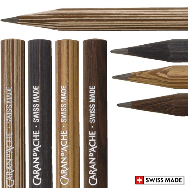 CARAN D'ACHE カランダッシュ 鉛筆 ペンシル エディション 8 4本セット
