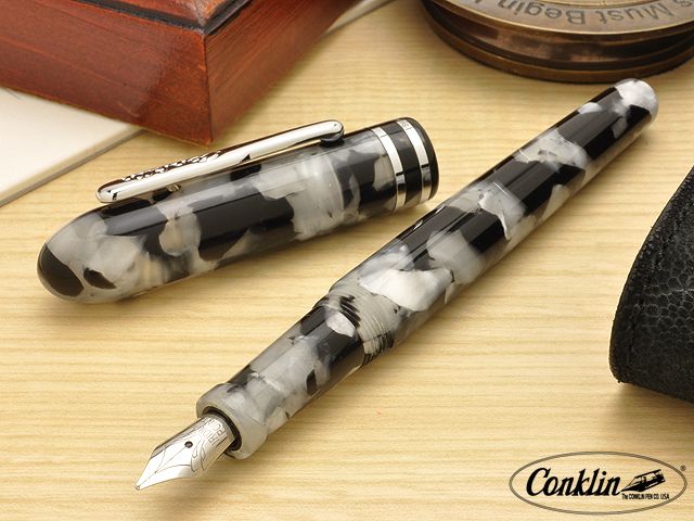 CONKLIN コンクリン 万年筆 シンメトリック Symmetric グラナイト