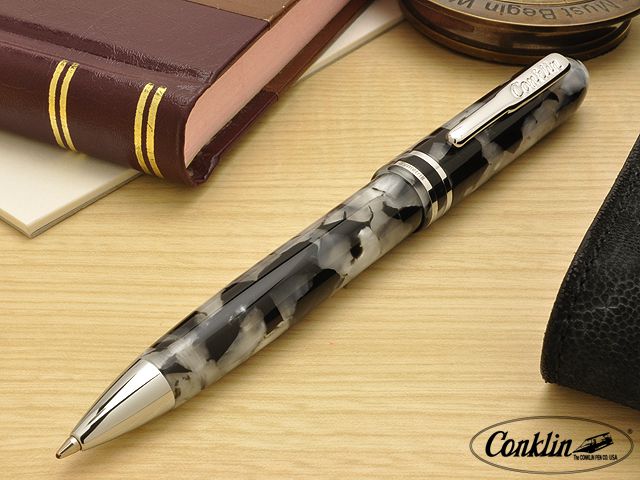 Amazon | CONKLIN コンクリン 万年筆 シンメトリック グラナイト