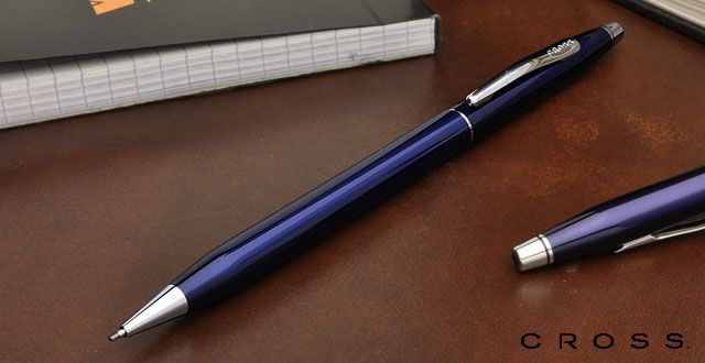 クロス ペンシル クラシックセンチュリー AT0083-112 トランスルーセントブルーラッカー