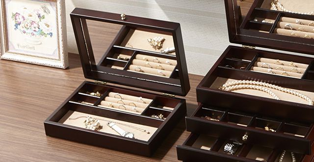 Wooden Case 017-805 木製ジュエルケース