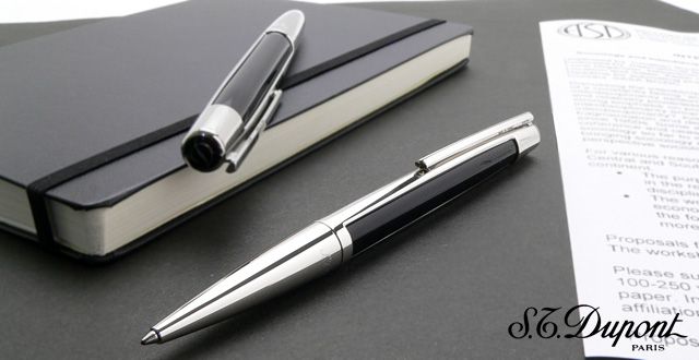 S.T.Dupont デュポン ボールペン デフィ ペンコレクション 405674 ブラック | 世界の筆記具ペンハウス