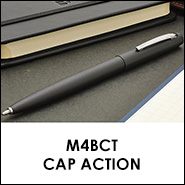 フィッシャー ボールペン キャップアクション M4シリーズ ブラック M4BCT 1010371