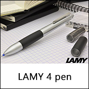 ラミー 複合筆記具 4ペン