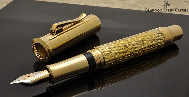 ファーバーカステル 万年筆 限定品　ペン・オブ・ザ・イヤー 2012年　ゴールドオーク
