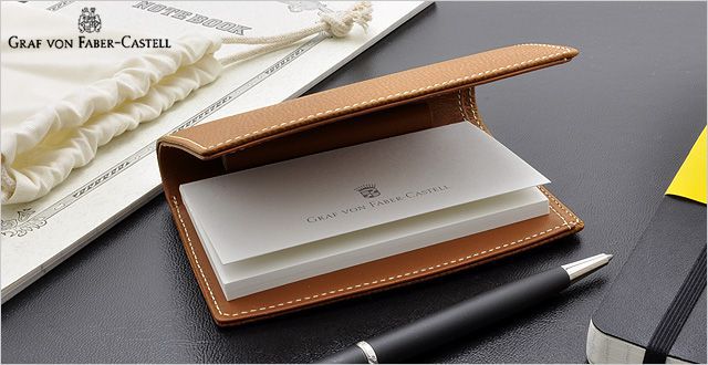 FABER-CASTELL ファーバーカステル ノートパッド 横開き（ペンホルダー