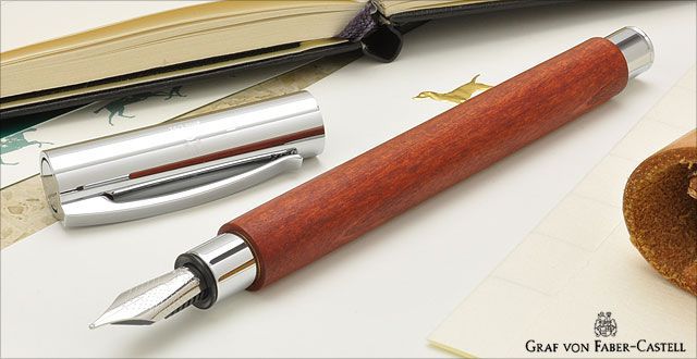ファーバーカステル 万年筆 デザインシリーズ アンビション 148181 ペアウッド