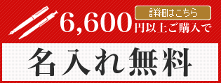 6,600円以上ご購入で名入れ無料