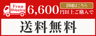 6,600円以上ご購入で送料無料