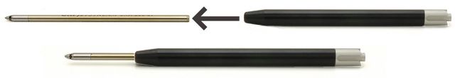 ボールペン リフィルアダプター パーカー　ボールペンリフィル対応モデル