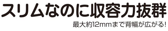 パスポートや旅券、紙幣の携帯に。