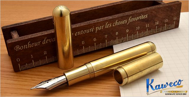 KAWECO カヴェコ 万年筆 スプラ SPFM-BR エコブラス | 世界の筆記具