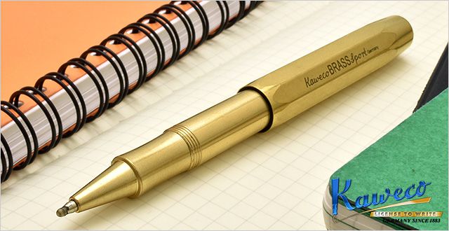 KAWECO　カヴェコ　ローラーボール　ブラススポーツ　BRRB-BR