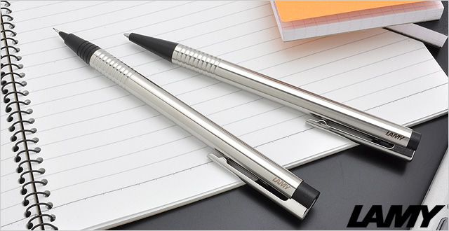 LAMY　ラミー　ボールペン　ロゴ　ステンレス　L205BK　ブラック