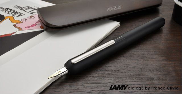 ラミー LAMY 万年筆 ダイアログ3 ピアノブラック DIALOG3 L74PBK FP F