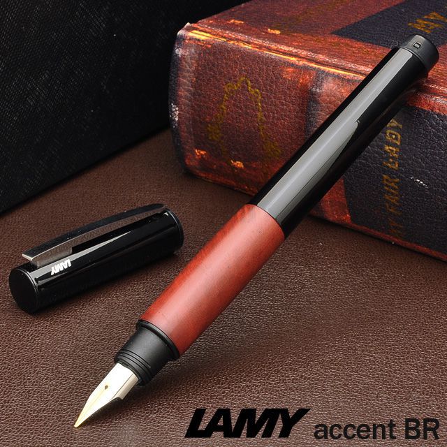 LAMY ラミー 万年筆 アクセント BR万年筆 ブライヤーウッド | 世界の