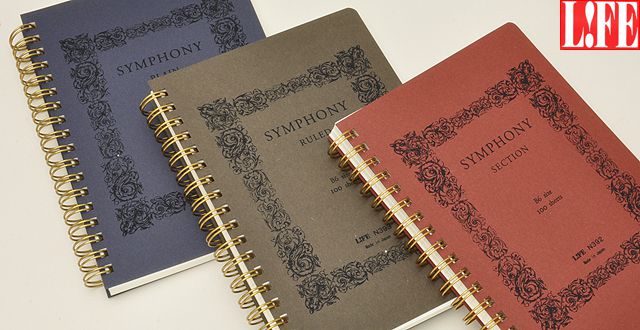 Life ライフ シンフォニーノート B6サイズ 5mm方眼 単品 世界の筆記具ペンハウス Life ライフ シンフォニーノート B6サイズ 5mm方眼 単品 世界の筆記具ペンハウス