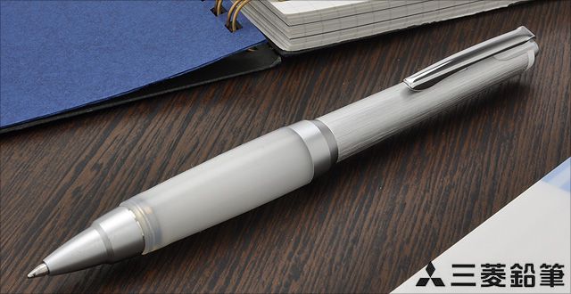 三菱鉛筆　ボールペン　ジェットストリーム　アルファゲルクリップ　SXN1000071P26　シルバー