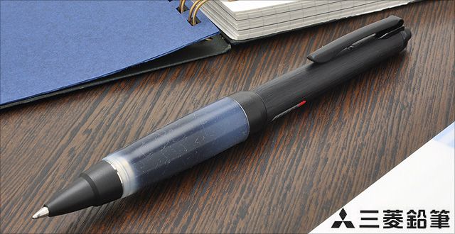 三菱鉛筆 ボールペン ジェットストリーム　アルファゲルクリップ SXN1000071P24　ブラック