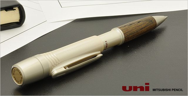 mitsubishi 三菱鉛筆 ユーザーオーダーシステム ピュアモルト 印鑑付ボールペン ピュアモルト SH-2505-P07 ダークブラウン |  世界の筆記具ペンハウス