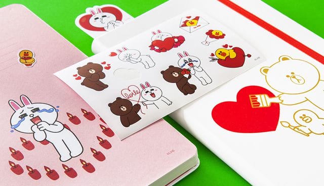 モレスキン 限定版 LINE true love edition ギフトボックス