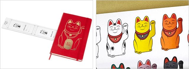 モレスキン ノートブック 限定版 マネキネコ