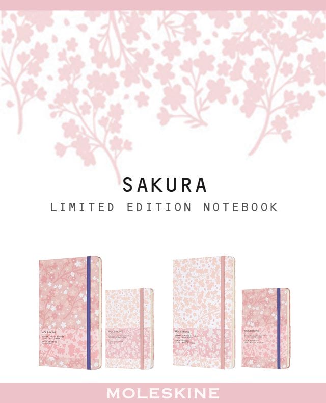 モレスキン ノートブック 限定品 さくらコレクション
