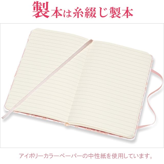 製本は糸綴じ製本。アイボリーカラーペーパーの中性紙を使用しています。