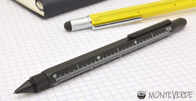 モンテベルデ ペンシル 0.9mm ワンタッチ・スタイラス ツール・ペン ブラック