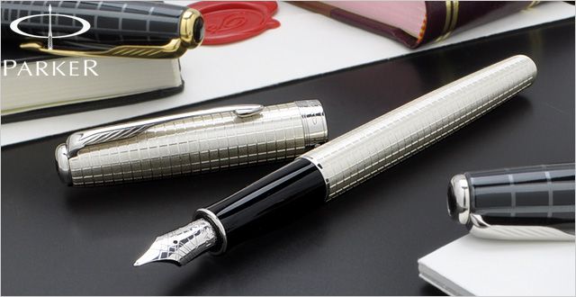 PARKER パーカー 万年筆 ソネット プレシャス スターリングシルバーCT