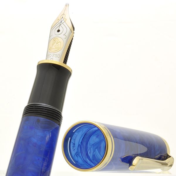 Pelikan ペリカン 万年筆 スーベレーン M800 ブルー・オ・ブルー新品