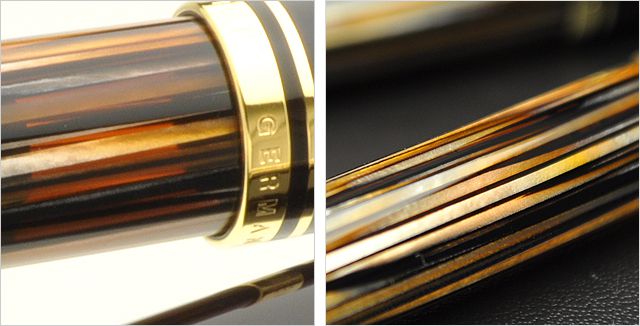 Pelikan ペリカン 万年筆 特別生産品 スーベレーン M400 茶縞 | 世界の