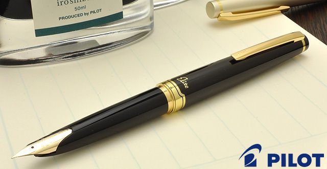 PILOT 万年筆 パイロット 万年筆 エリート95S FES-1MM-B ブラック | 世界の筆記具ペンハウス
