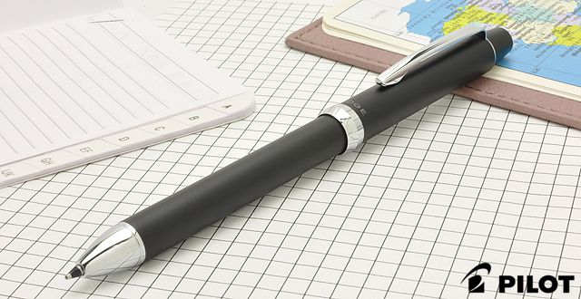 PILOT パイロット 複合筆記具 スリープラスワン リッジ BTHRT5SR-B ブラック | 世界の筆記具ペンハウス