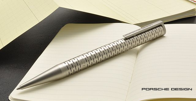 ポルシェデザイン ボールペン P’3115 レイザーフレックス ステンレス